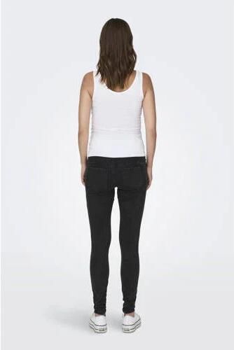 ONLY MATERNITY high waist skinny zwangerschapsjeans OLMROSE washed black Zwart Dames Stretchdenim XXL-32 - Foto 3