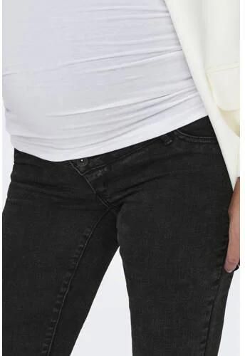 ONLY MATERNITY high waist skinny zwangerschapsjeans OLMROSE washed black Zwart Dames Stretchdenim XXL-32 - Foto 2