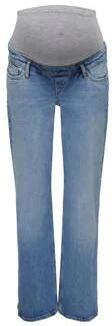 ONLY MATERNITY high waist wide leg zwangerschapsjeans OLMJUICY medium blue Blauw Dames Stretchkatoen XXL-32 - Foto 4