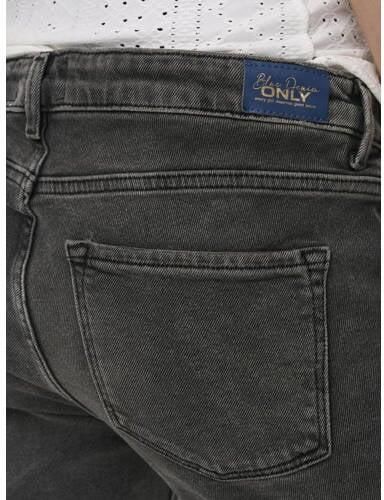 ONLY MATERNITY high waist zwangerschaps straight jeans OLMEMILY dark grey denim Grijs XXL-32 - Foto 2