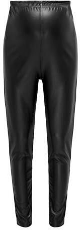 ONLY MATERNITY imitatieleren high waist skinny zwangerschapslegging OLMDANA zwart Broek Dames Imitatieleer XXL - Foto 1