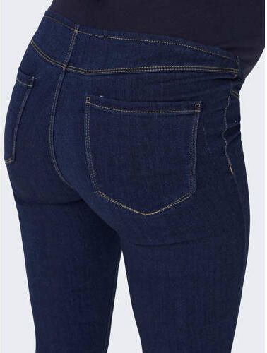 ONLY MATERNITY skinny jegging OLMRAIN dark blue denim Jeans Blauw Dames Viscose XS-32