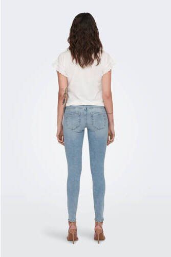ONLY MATERNITY skinny zwangerschapsjeans OLMBLUSH lichtblauw Dames Stretchkatoen XXL-32 - Foto 4