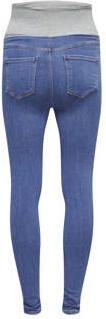 ONLY MATERNITY skinny zwangerschapsjeans OLMRAIN stonewashed Blauw Dames Viscose XL-32 - Foto 4