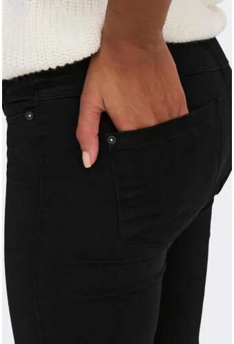 ONLY MATERNITY skinny zwangerschapsjeans OLMROYAL black Zwart Dames Katoen XL-32