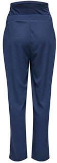 ONLY MATERNITY wide leg zwangerschapspantalon OLMNANCY donkerblauw Broek Dames Polyester XXL