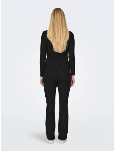 ONLY MATERNITY zwangerschaps- en voedingjumpsuit OLMLITA zwart Dames Polyester V-hals XXL - Foto 3