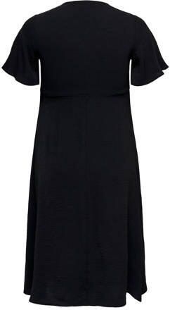 ONLY MATERNITY zwangerschapsjurk OLMMETTE van gerecycled polyester zwart XL - Foto 2