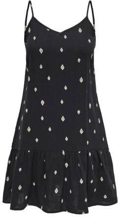 ONLY MATERNITY zwangerschapsjurk OLMNORA met all over print Dames Katoen V-hals XXL
