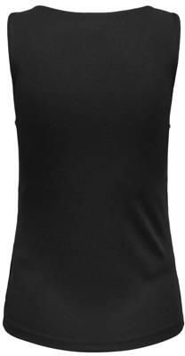 ONLY MATERNITY zwangerschapssinglet OLMCLARE zwart Dames Polyester Ronde hals XXL