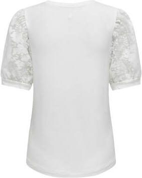 ONLY MATERNITY zwangerschapstop OLMALLIE wit Dames Viscose Ronde hals Effen S - Foto 2
