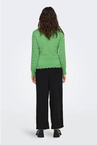ONLY MATERNITY zwangerschapstop OLMMOLLY groen Dames Katoen Ronde hals XXL - Foto 2