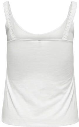 ONLY MATERNITY zwangerschapstop OLMTILDE wit Dames Polyester Ronde hals XXL