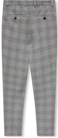 Only KIDS BOY geruite broek KOBPETE grijs Jongens Viscose Ruit 140 - Foto 2