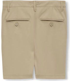 Only KIDS BOY regular fit chino short beige Korte broek Jongens Viscose 140