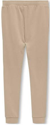Only KIDS BOY slim fit joggingbroek KOBLASSI lichtzand Beige Jongens Sweat 128
