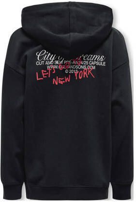 Only KIDS BOY sweater Zwart 146 152 | Sweater van