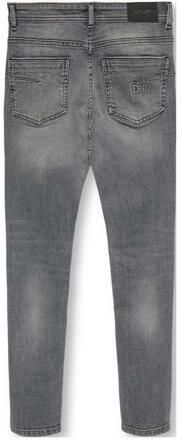 Only KIDS BOY tapered fit jeans KOBDRAPER grijs Jongens Stretchdenim Effen 140 - Foto 1