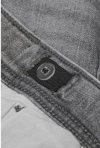 Only KIDS BOY tapered fit jeans KOBDRAPER grijs Jongens Stretchdenim Effen 128