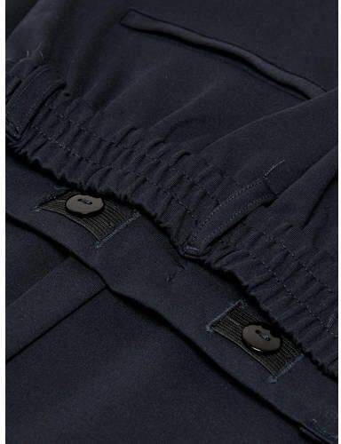 Only KIDS broek KONPOPTRASH donkerblauw Meisjes Viscose Effen 128 - Foto 4