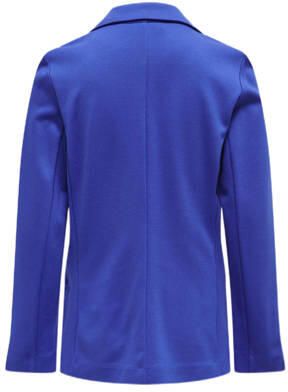 Only KIDS GIRL blazer KOGPOPTRASH hardblauw Meisjes Viscose Reverskraag 122