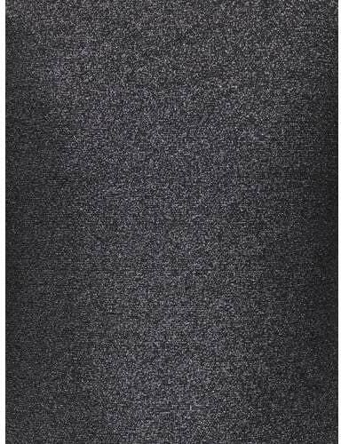 ONLY KIDS GIRL bodycon midi jurk met glitters zwart zilver Meisjes Viscose Ronde hals - Foto 3