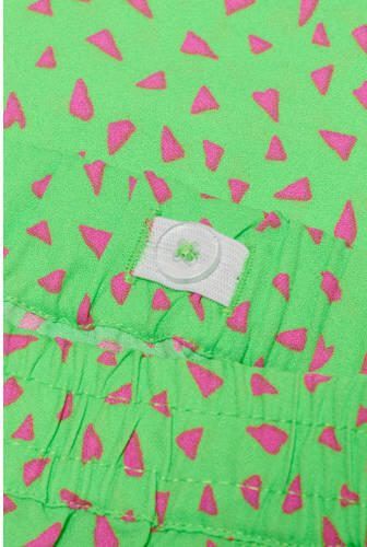 Only KIDS GIRL broek KOGLINO met all over print groen roze Meisjes Polyester 128 - Foto 2
