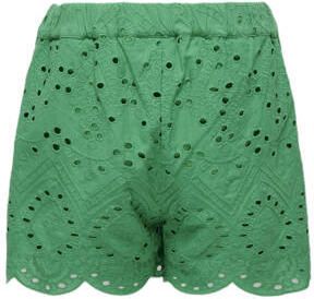 Only KIDS GIRL casual short KOGCLEO LIFE groen Korte broek Meisjes Katoen 140