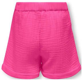 Only KIDS GIRL casual short KOGTHYRA fuchsia Korte broek Roze Meisjes Katoen 122