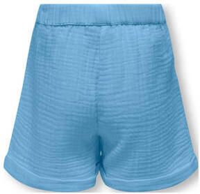 Only KIDS GIRL casual short KOGTHYRA helderblauw Korte broek Meisjes Katoen 122