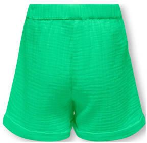 Only KIDS GIRL casual short KOGTHYRA heldergroen Korte broek Meisjes Katoen 122