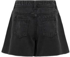Only KIDS GIRL denim short KOGMANJA black Korte broek Zwart Effen 116 - Foto 2