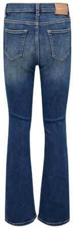 Only KIDS GIRL flared jeans medium blue denim Blauw Meisjes Stretchdenim 116