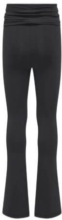 Only KIDS GIRL high waist flared broek KOGEA zwart Meisjes Polyamide Effen 128 - Foto 2