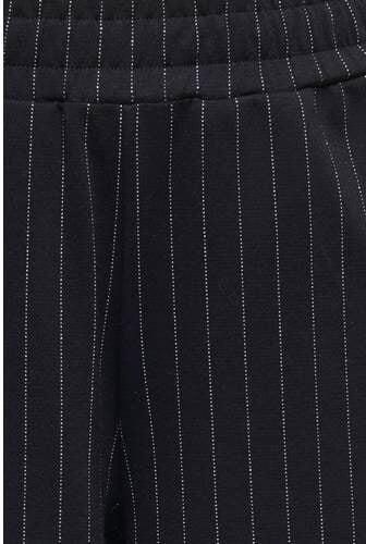 ONLY KIDS GIRL joggingbroek met glitters en krijtstreep donkerblauw ecru Meisjes Sweat - Foto 3