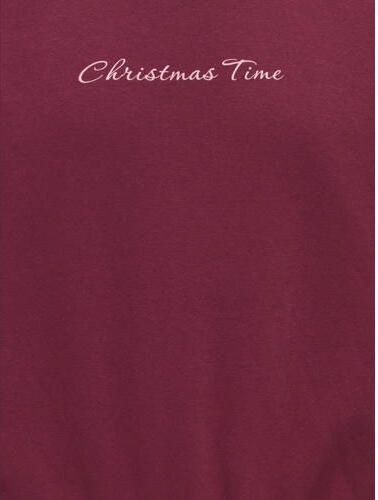 ONLY KIDS GIRL kersttrui met backprint donkerrood Sweater Backprint - Foto 4