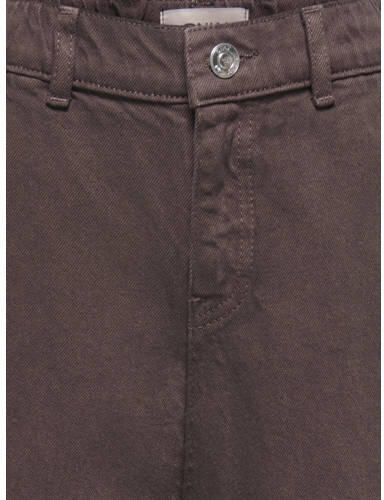 ONLY KIDS GIRL KOGCOMET wide leg jeans bruin Meisjes Denim Effen - Foto 3
