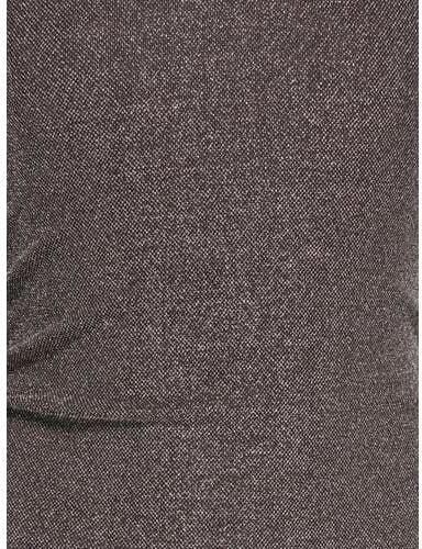 ONLY KIDS GIRL one shoulder midi glitterjurk met glitters donkerbruin - Foto 4