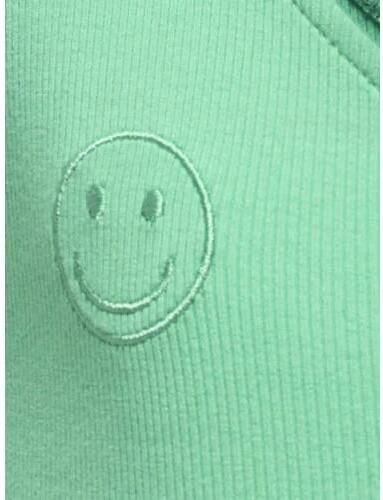 Only KIDS GIRL one shoulder top KOGNESSA mintgroen Effen 122 128 - Foto 2