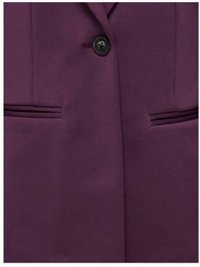 ONLY KIDS GIRL regular fit blazer paars Meisjes Polyester Reverskraag Effen - Foto 3