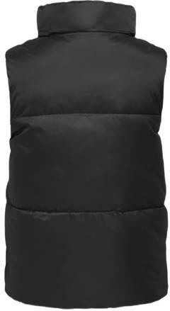 Only KIDS GIRL reversible bodywarmer KOGNEWRICKY zwart Meisjes Polyester Opstaande kraag 122