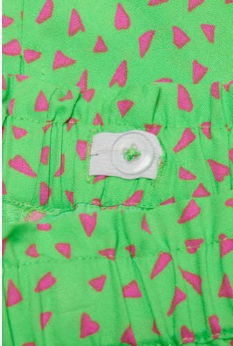 Only KIDS GIRL short KOGLINO met all over print groen roze Korte broek Meisjes Polyester 116 - Foto 2