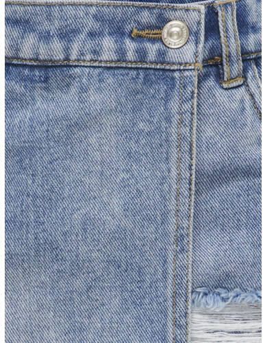 Only KIDS GIRL skort light blue denim Rok Blauw Effen 140