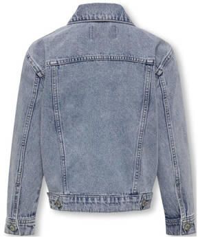 Only KIDS GIRL spijkerjas KOGOCEAN light blue denim Blauw Effen 134