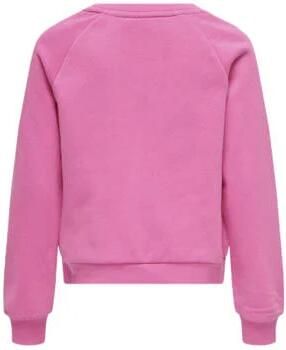 Only KIDS GIRL sweater KOGGOLDIE met tekst zoetroze Tekst 158 164 - Foto 2