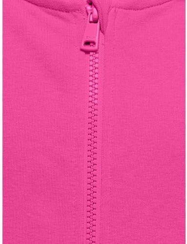 Only KIDS GIRL sweatvest KOGBELLA fuchsia Roze Effen 122 128 - Foto 2