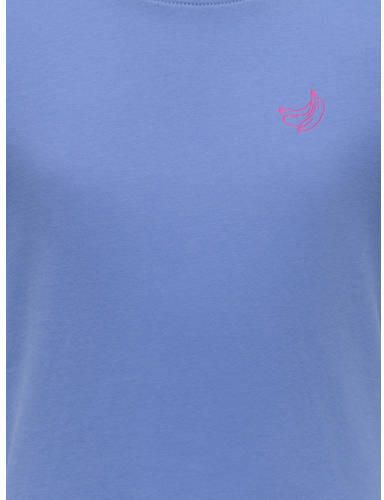 ONLY KIDS GIRL T-shirt met backprint hemelsblauw Meisjes Katoen Ronde hals - Foto 3