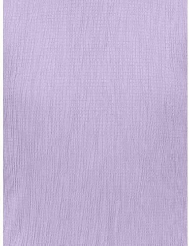 ONLY KIDS GIRL T-shirt met textuur lila Paars Meisjes Viscose Ronde hals - Foto 3
