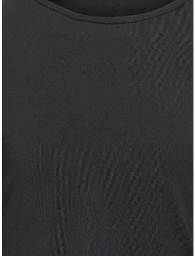 Only KIDS GIRL top KOGEA zwart Meisjes Polyamide Ronde hals Effen 122 128