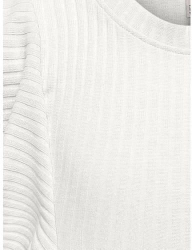 Only KIDS GIRL top KOGNELLA offwhite Wit Meisjes Polyester Ronde hals Effen 110 116 - Foto 2